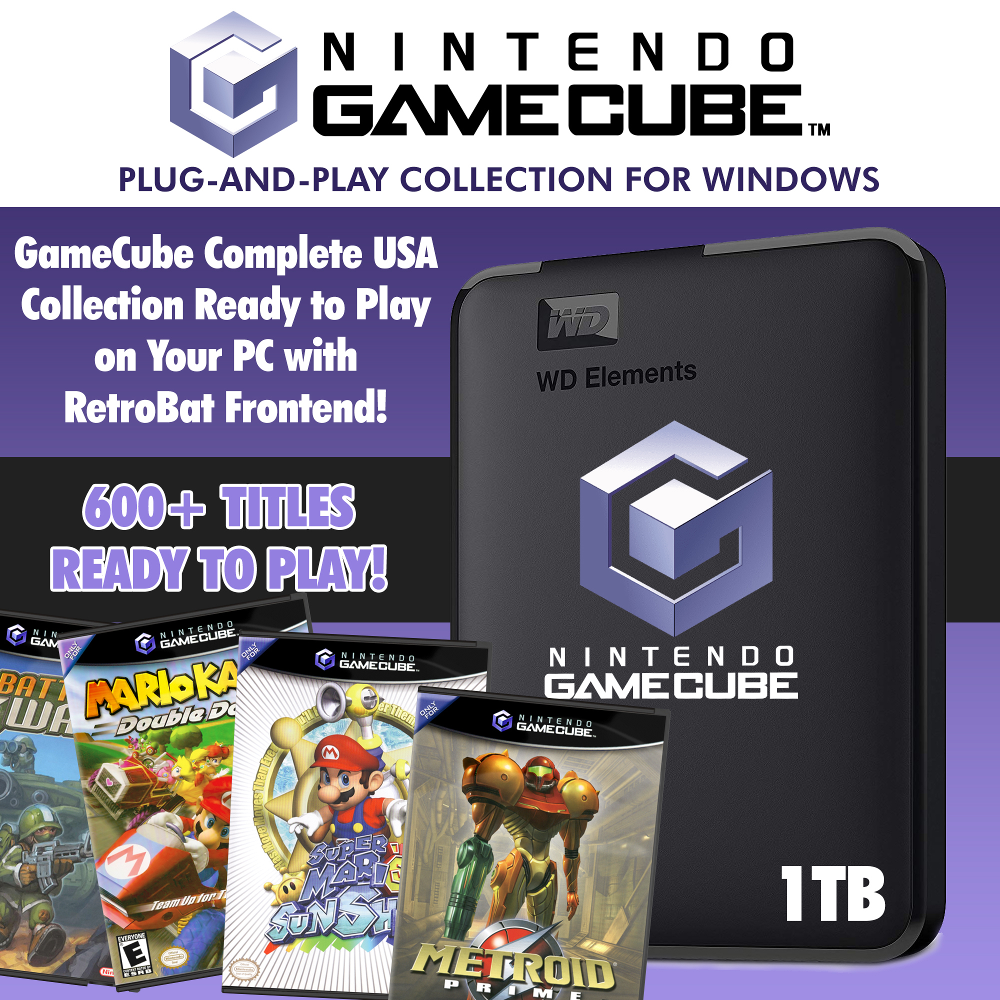 Gamecube Retrobat Collection