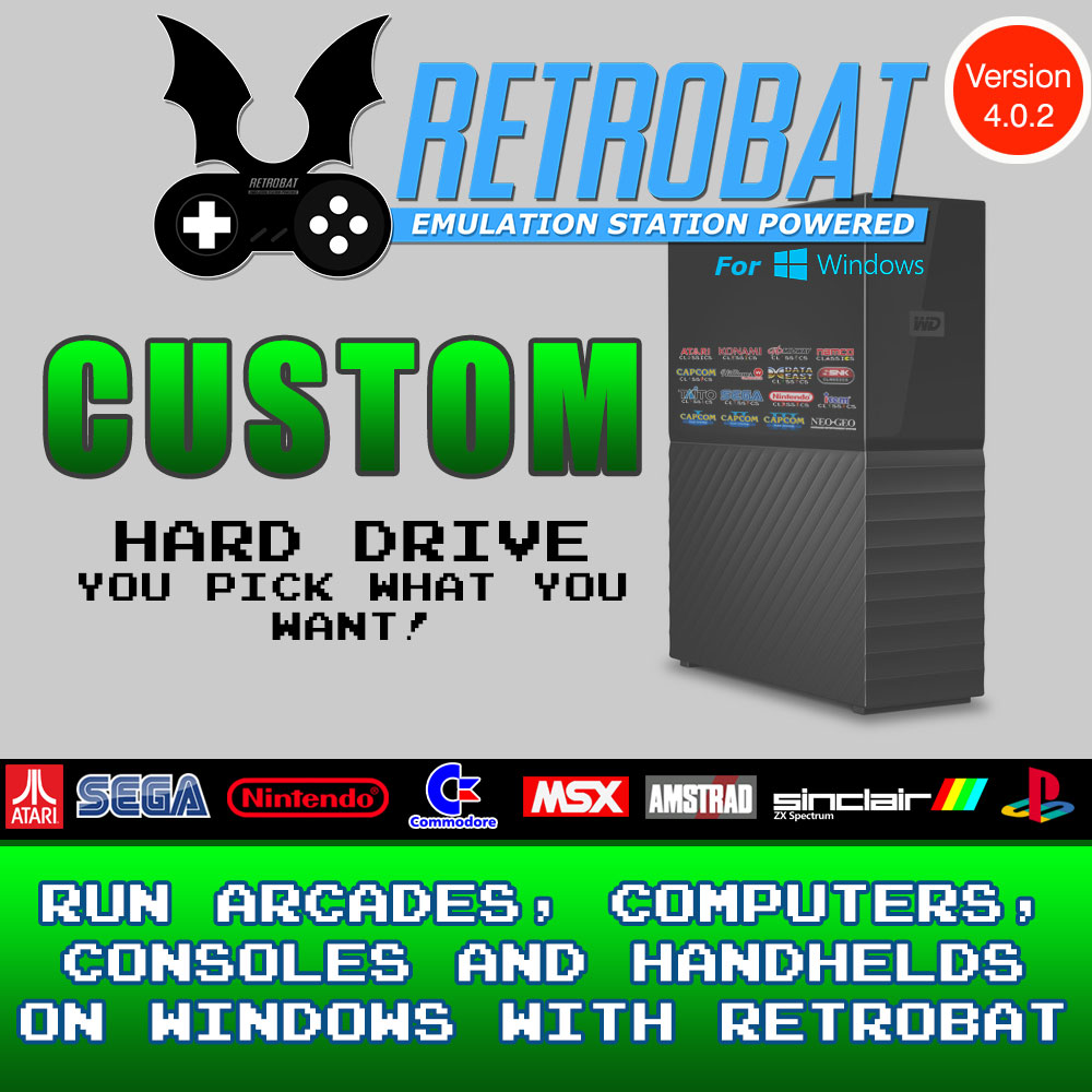 RetroBat Custom Hard Drive