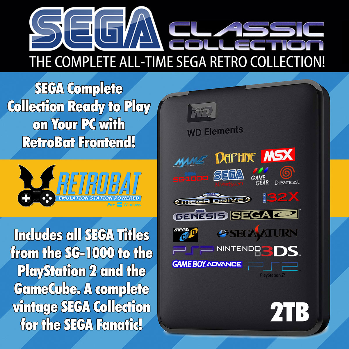 Sega Retrobat Collection
