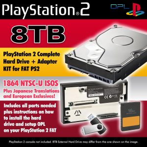 PlayStation 2 Complete ISOs Collection Kit (USA & Japan) With 16TB